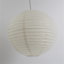 Ricepaper lamp shade 40 cm. Offwhite